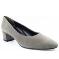 Paul Green Damen Samtziege Trüffel Pumps In Trüffel Paul Green Damen Samtziege Trüffel Pumps In Trüffel