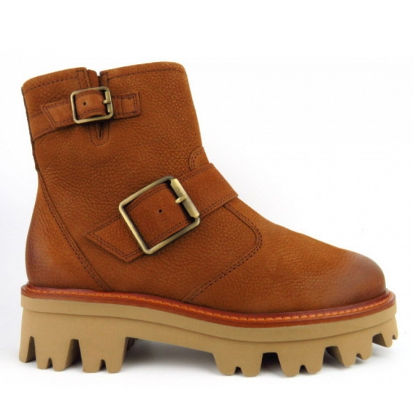 Paul Green Damen Grainde Nubuk Stiefel In Mittelbraun Paul Green Damen Grainde Nubuk Stiefel In Mittelbraun