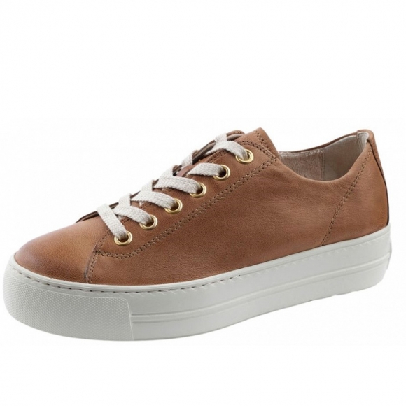 Paul Green Damen Sneaker In Cuoio Paul Green Damen Sneaker In Cuoio