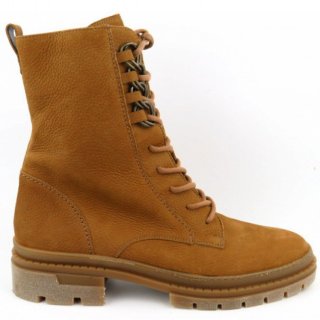 Paul Green Damen Nubuk Caramel Stiefelette In Caramel Paul Green Damen Nubuk Caramel Stiefelette In Caramel