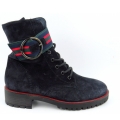 Paul Green Damen Soft Suede Ocean Boots In Ocean Paul Green Damen Soft Suede Ocean Boots In Ocean