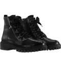 Paul Green Damen Washed Calf/Rs Black Stiefel In Schwarz Paul Green Damen Washed Calf/Rs Black Stiefel In Schwarz