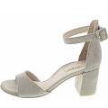 Paul Green Damen Sandalette In Stone Paul Green Damen Sandalette In Stone