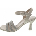 Paul Green Damen Sandalette In Stone Paul Green Damen Sandalette In Stone