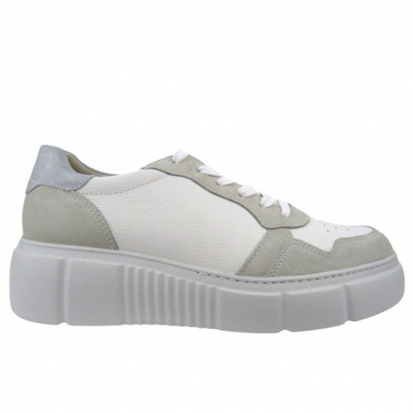 Paul Green Damen Milk White Sneaker Low In Weiß Paul Green Damen Milk White Sneaker Low In Weiß