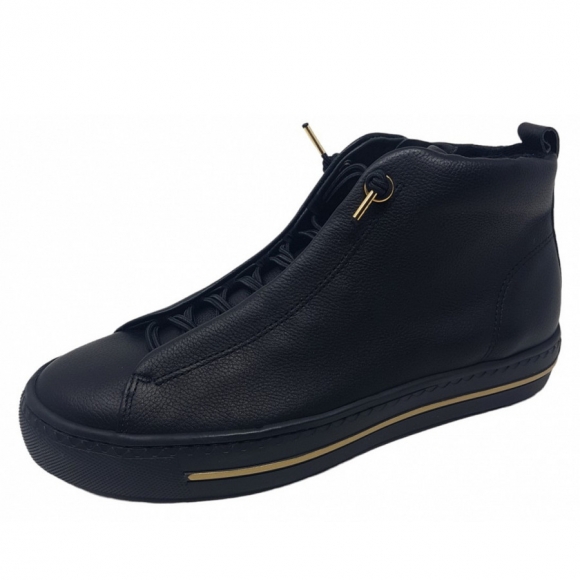 Paul Green Damen Sneaker High In Black