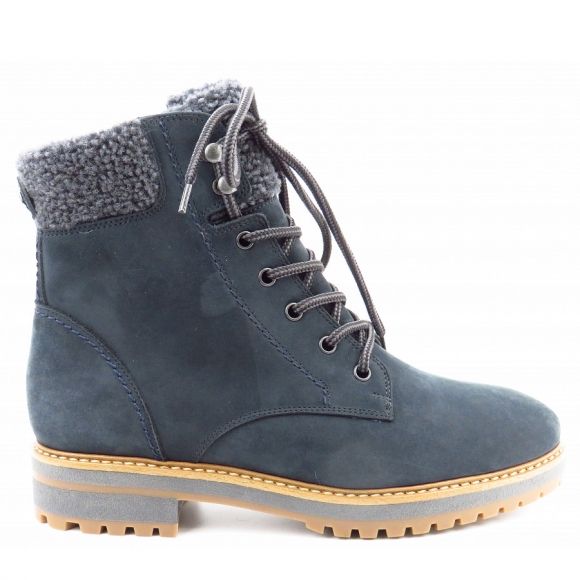 Paul Green Damen Nubuk Hydro Ocean/Iron Boots In Ocean/Iron Paul Green Damen Nubuk Hydro Ocean/Iron Boots In Ocean/Iron