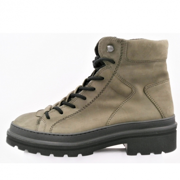 Paul Green Damen Nubuk Oliv Stiefelette In Oliv Paul Green Damen Nubuk Oliv Stiefelette In Oliv