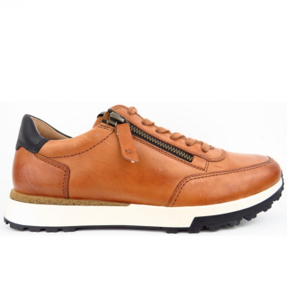 Paul Green Damen Sneaker Calf Cuoio Sneaker Low In Mittelbraun Paul Green Damen Sneaker Calf Cuoio Sneaker Low In Mittelbraun