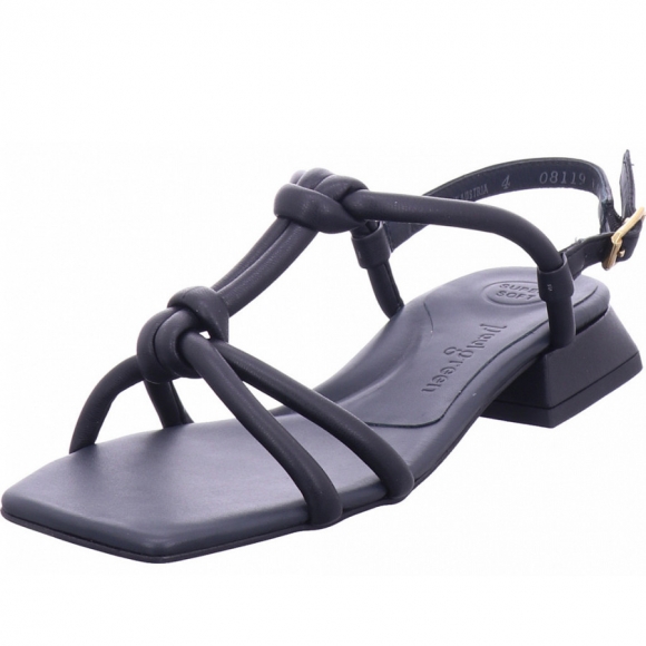 Paul Green Damen 6036 Sandalette In Schwarz Paul Green Damen 6036 Sandalette In Schwarz
