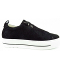 Paul Green Damen Glaxy Black Gummizug Sneaker In 9 Schwarz