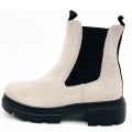 Paul Green Damen 0069-9894-039/Chelsea-Boots Stiefelette In Grau