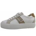 Paul Green Damen Sportlicher Schnürer In 067 White/Sand Paul Green Damen Sportlicher Schnürer In 067 White/Sand