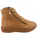 Paul Green Damen Grained Nubuk Tan Stiefelette In 07 Mittelbraun