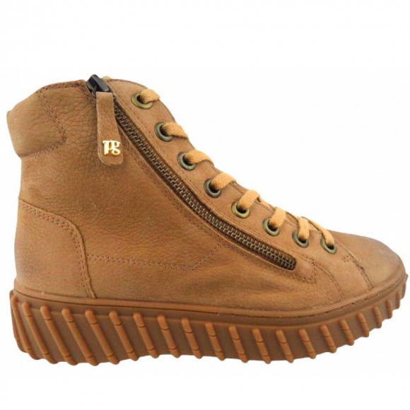 Paul Green Damen Grained Nubuk Tan Stiefelette In 07 Mittelbraun Paul Green Damen Grained Nubuk Tan Stiefelette In 07 Mittelbraun