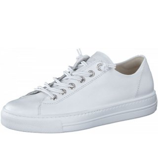 Paul Green Damen Schnürer In White Silver Paul Green Damen Schnürer In White Silver