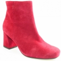 Paul Green Damen Samtziege Rubin Stiefelette In Rubin Paul Green Damen Samtziege Rubin Stiefelette In Rubin