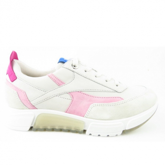 Paul Green Damen Ice Ivory Pink Sneaker Low In Hellgrau Paul Green Damen Ice Ivory Pink Sneaker Low In Hellgrau