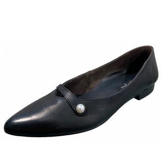 Paul Green Damen Ballerina In Schwarz Paul Green Damen Ballerina In Schwarz