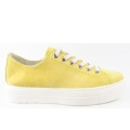 Paul Green Damen Samtziege Sorbet Sneaker Low In Sorbet