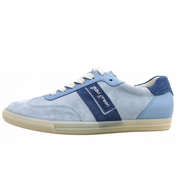 Paul Green Damen Sportlicher Schnürer In Acqua/Sky 389 Paul Green Damen Sportlicher Schnürer In Acqua/Sky 389