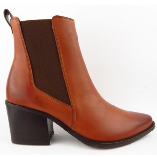 Paul Green Damen Chelsea Stiefelette In Braun Paul Green Damen Chelsea Stiefelette In Braun
