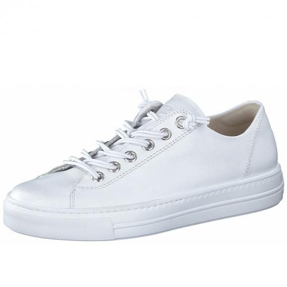 Paul Green Damen Sneaker In White Silver Paul Green Damen Sneaker In White Silver