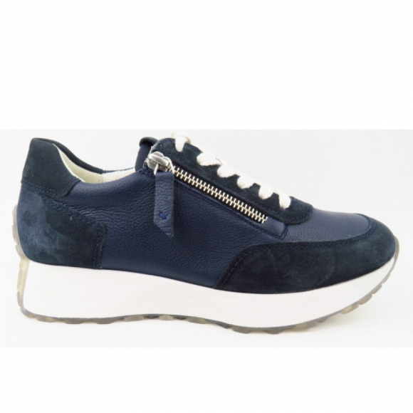 Paul Green Damen Nubuk Soft Space Sneaker In 8 Blau Paul Green Damen Nubuk Soft Space Sneaker In 8 Blau