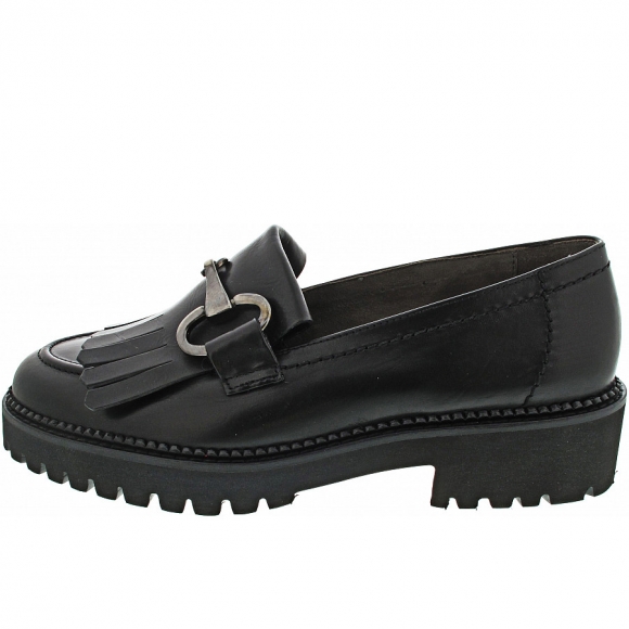 Paul Green Damen Mokassin In Schwarz