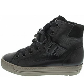 Paul Green Damen Sneaker High In Black Paul Green Damen Sneaker High In Black