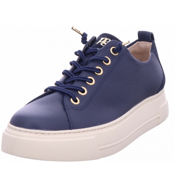 Paul Green Damen 5465 Halbschuh In Blau Paul Green Damen 5465 Halbschuh In Blau