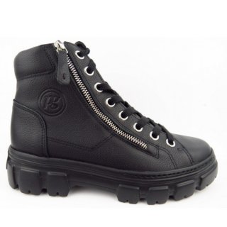 Paul Green Damen Sportcalf Stiefelette In Schwarz Paul Green Damen Sportcalf Stiefelette In Schwarz