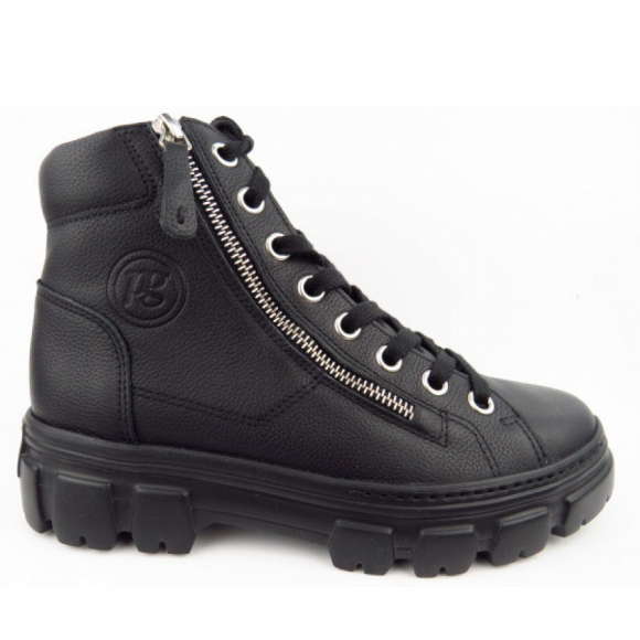 Paul Green Damen Sportcalf Stiefelette In Schwarz Paul Green Damen Sportcalf Stiefelette In Schwarz