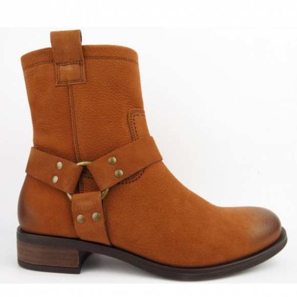 Paul Green Damen Grained Nubuk Toffee Stiefelette In Mittelbraun Paul Green Damen Grained Nubuk Toffee Stiefelette In Mittelbraun