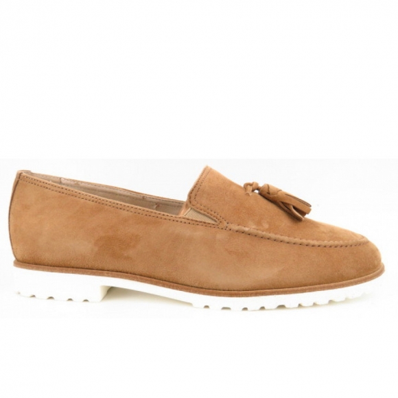 Paul Green Damen Samtziege Soft Sisal Slipper In 3 Mittelbraun Paul Green Damen Samtziege Soft Sisal Slipper In 3 Mittelbraun