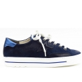 Paul Green Damen Space/Denim Super Soft Sneaker In Blau Kombi. Paul Green Damen Space/Denim Super Soft Sneaker In Blau Kombi.