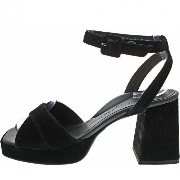 Paul Green Damen Sandalette In Schwarz Paul Green Damen Sandalette In Schwarz