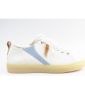Paul Green Damen Canvas White/Sky Sneaker In Weiss/Hellblau Paul Green Damen Canvas White/Sky Sneaker In Weiss/Hellblau