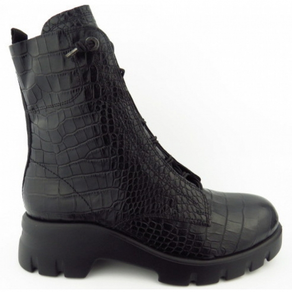 Paul Green Damen Croco Boots In 02 Schwarz Paul Green Damen Croco Boots In 02 Schwarz