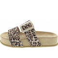 Paul Green Damen Pantolette In Leopardino Desert Paul Green Damen Pantolette In Leopardino Desert