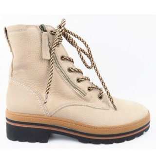 Paul Green Damen Nubuk Champagne Stiefelette In Champagne Paul Green Damen Nubuk Champagne Stiefelette In Champagne
