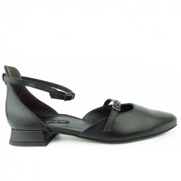 Paul Green Damen Softnappa Ballerina In Schwarz Paul Green Damen Softnappa Ballerina In Schwarz