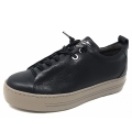 Paul Green Damen Sportlicher Schnürer In Black Fango Paul Green Damen Sportlicher Schnürer In Black Fango