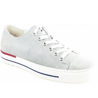 Paul Green Damen Nubuk Steel Used Sneaker In Hellgrau Paul Green Damen Nubuk Steel Used Sneaker In Hellgrau