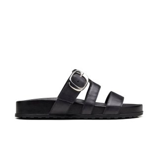 Paul Green Damen-Sandalen Diego aus schwarzem weichem Leder Paul Green Damen-Sandalen Diego aus schwarzem weichem Leder