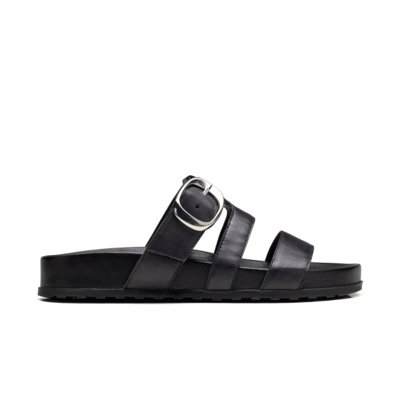 Paul Green Damen-Sandalen Diego aus schwarzem weichem Leder Paul Green Damen-Sandalen Diego aus schwarzem weichem Leder
