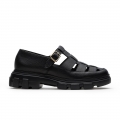 Paul Green Damen-Loafer Drea schwarzes Leder