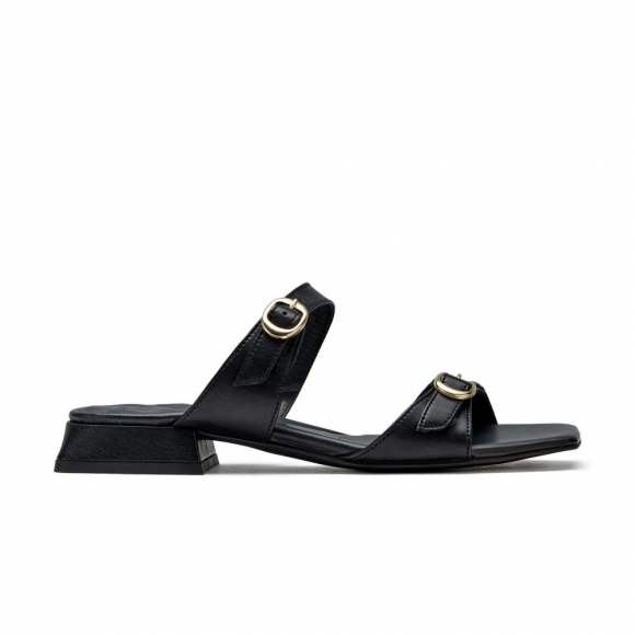 Paul Green Damen-Sandalen Denice in Schwarz Nappa
