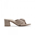 Paul Green Damen-Pumps Delight mit Absatz aus metallisch-kaschmirfarbenem Wildleder Paul Green Damen-Pumps Delight mit Absatz aus metallisch-kaschmirfarbenem Wildleder