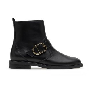 Paul Green Damen-Stiefel Dakota Schwarz Leder Paul Green Damen-Stiefel Dakota Schwarz Leder